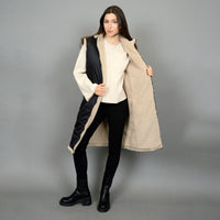 Thumbnail for LeBlanc Reversible Long Vest Black, Coat Jacket by RD Style | LIT Boutique