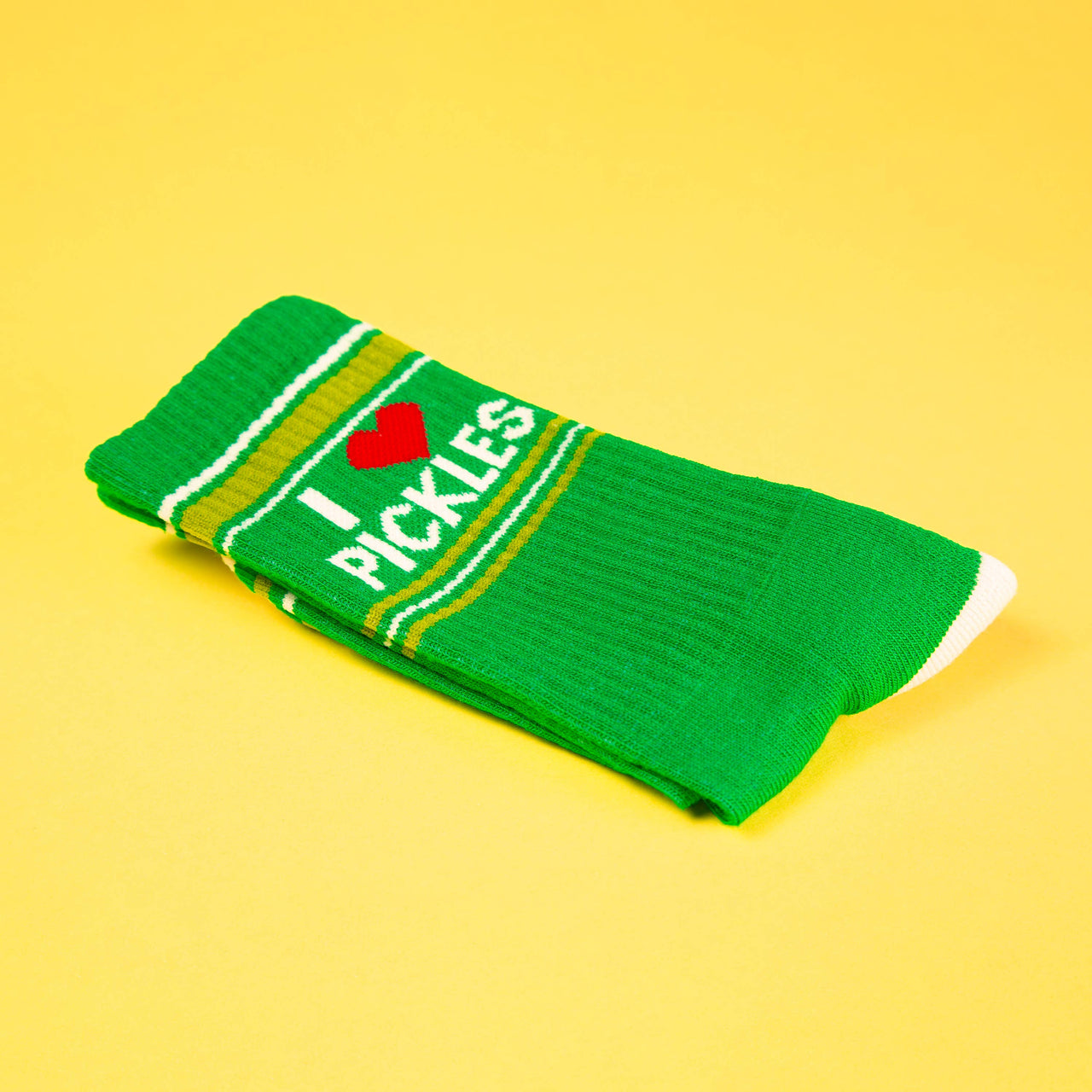 I ❤️ Pickles Gym Crew Socks,  by Gumball Poodle | LIT Boutique