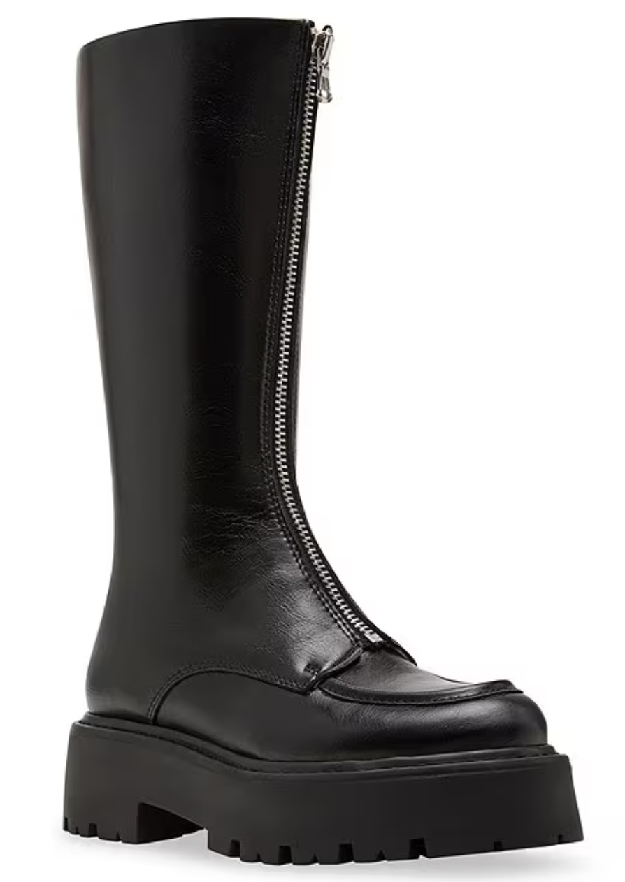 Rinza Black Boot, Boot Shoe by Steve Madden | LIT Boutique