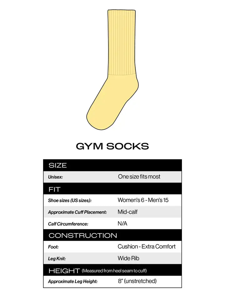 Good Moms Say Bad Words Gym Crew Socks,  by Gumball Poodle | LIT Boutique