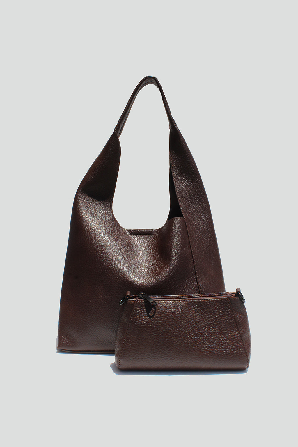 Chocolate Simple Tote, Daytime Bag by Street Level | LIT Boutique