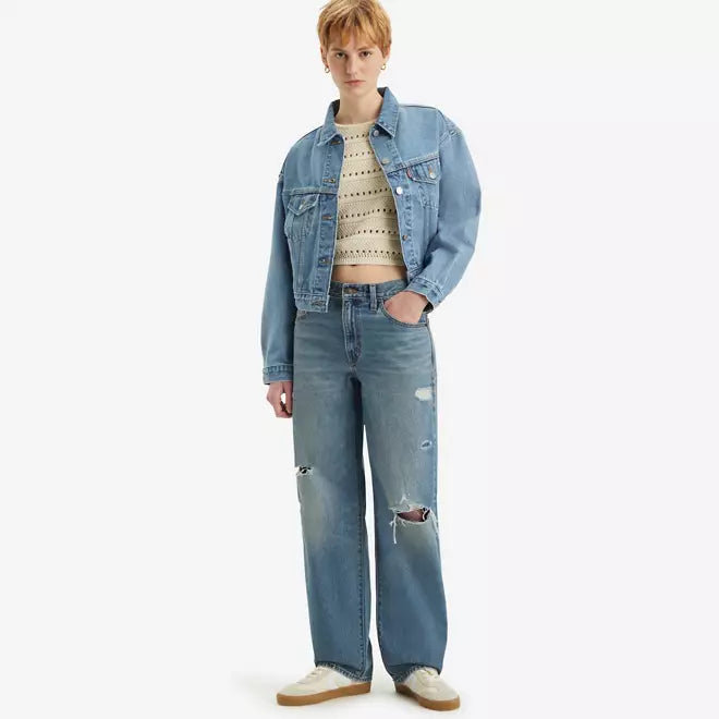 Baggy Dad She Said Why, Boyfriend Denim by Levis | LIT Boutique