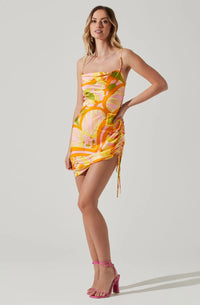 Thumbnail for Damita Mini Dress Pink Orange, Mini Dress by ASTR | LIT Boutique