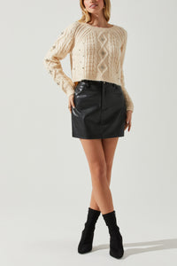 Thumbnail for Madison Sweater Cream, Sweater by ASTR | LIT Boutique
