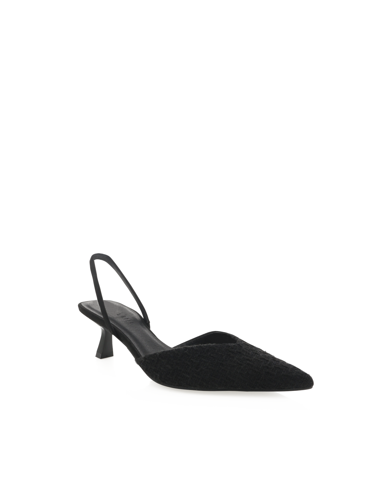 Anita Boucle Heels Black, Heel Shoe by Billini | LIT Boutique