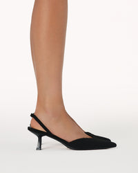 Thumbnail for Anita Boucle Heels Black, Heel Shoe by Billini | LIT Boutique