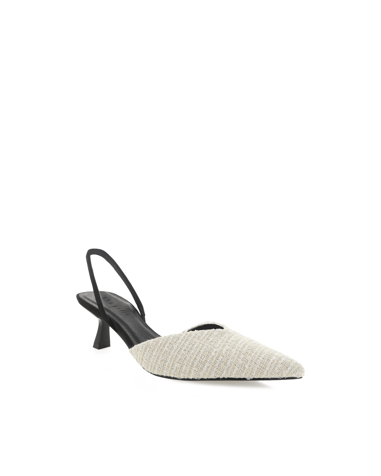 Anita Boucle Heels Black/Cream, Heel Shoe by Billini | LIT Boutique