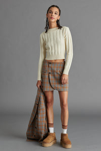 Thumbnail for Serra Sweater Cream, Sweater by Steve Madden | LIT Boutique