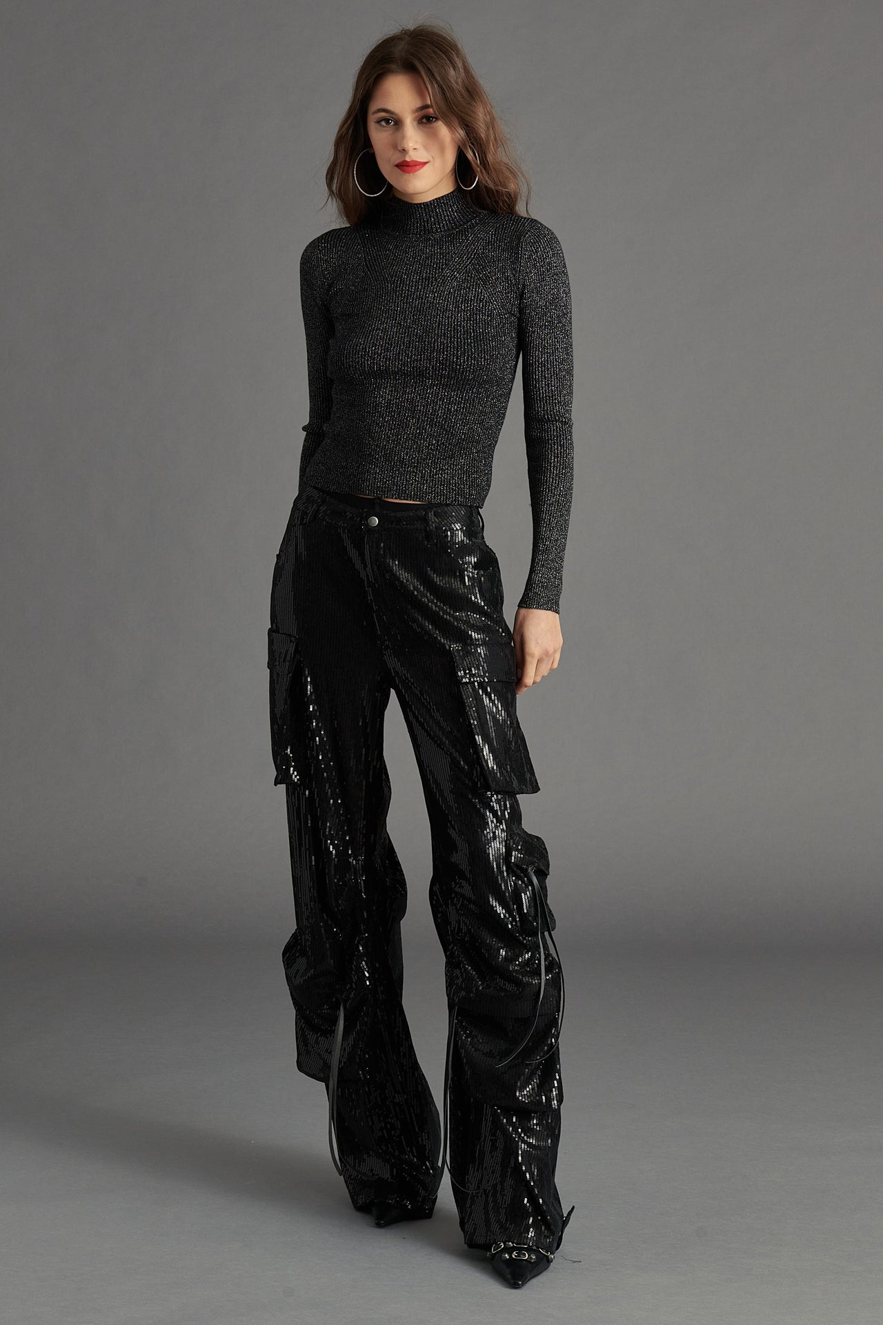 Serita Sweater Black, Sweater by Steve Madden | LIT Boutique