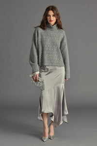 Thumbnail for Astro Sweater Heather Grey, Sweater by Steve Madden | LIT Boutique