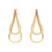 Thumbnail for Snake chain drop earrings gold,  by Secret Box | LIT Boutique