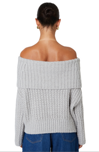 Thumbnail for Chamonix Sweater Grey, Sweater by Nia | LIT Boutique