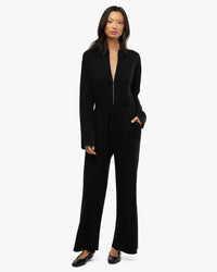Thumbnail for Relaxed Leisure Suit Black, Jumpsuit Dress by We Wore What | LIT Boutique