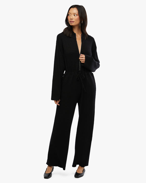 Relaxed Leisure Suit Black | LIT Boutique