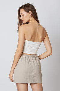 Thumbnail for Ashleigh Mini Skirt Tan, Mini Skirt by Cotton Candy | LIT Boutique