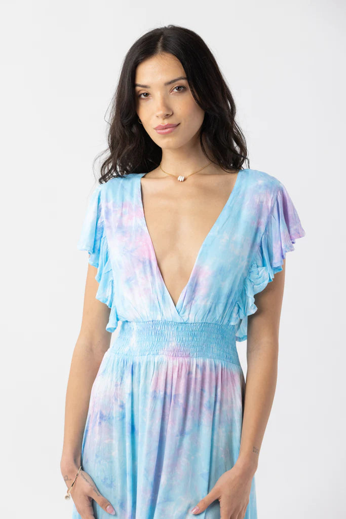 Dahlia Maxi Dress Cotton Candy, Maxi Dress by Tiare Hawaii | LIT Boutique