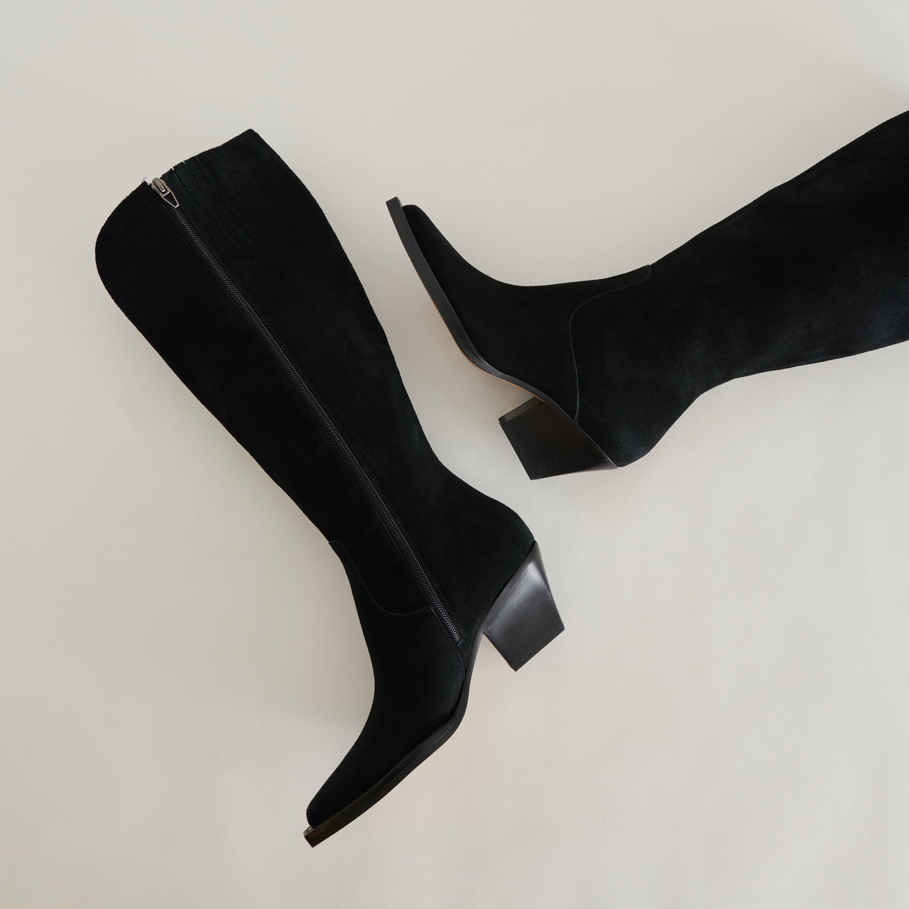 Raj Boots Onyx Suede, Boot Shoe by Dolce Vita | LIT Boutique