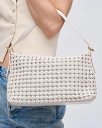 Thumbnail for Dottie Crossbody Bag Ivory, Evening Bag by Urban Expressions | LIT Boutique