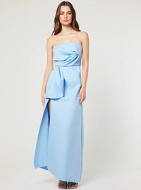 Thumbnail for Beryl Strapless Dress Sky Blue, Maxi Dress by Elliatt | LIT Boutique