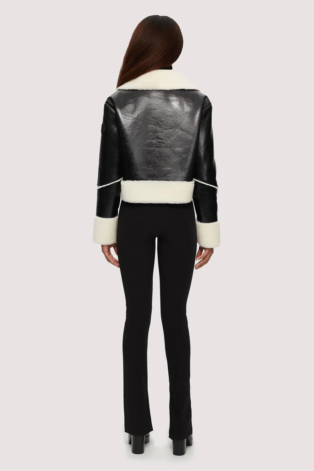 Emika Black Leather Jacket, Jacket by Noise | LIT Boutique