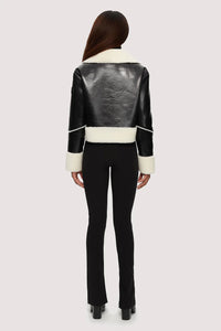Thumbnail for Emika Black Leather Jacket, Jacket by Noise | LIT Boutique