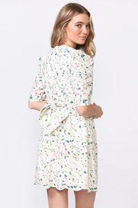 Thumbnail for Denise Cotton Eyelet Print Dress, Mini Dress by Adelyn Rae | LIT Boutique