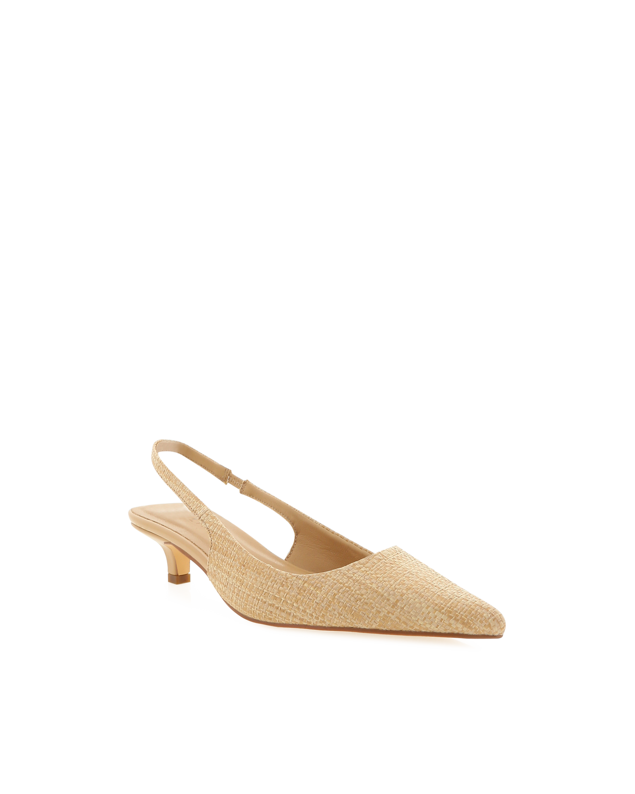 Felina Slip On Heel Natural, Flat Shoe by Billini | LIT Boutique
