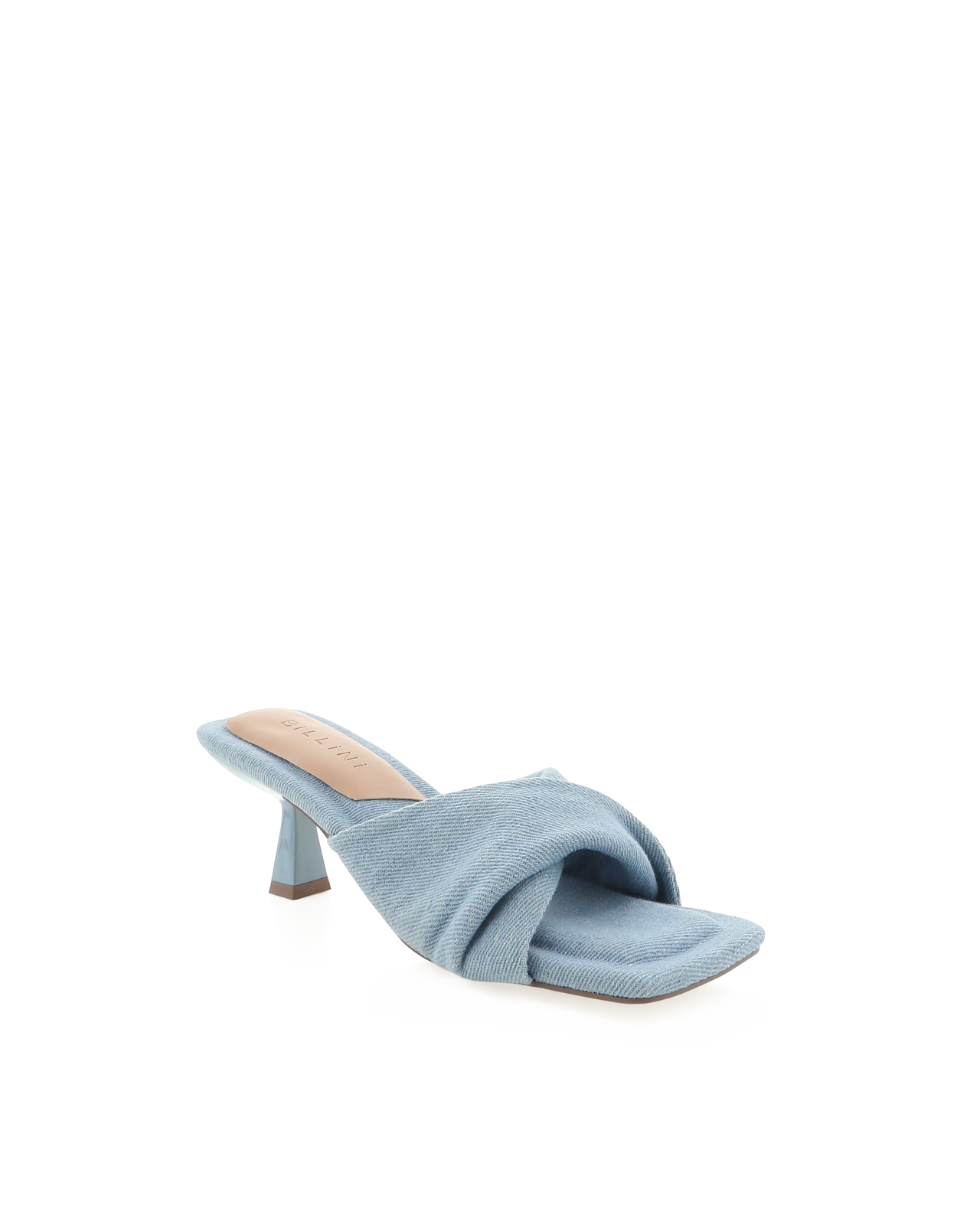 Fidele Heel Denim Blue, Heel Shoe by Billini | LIT Boutique