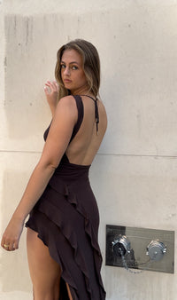 Thumbnail for Airess Dress Java, Midi Dress by AFRM | LIT Boutique