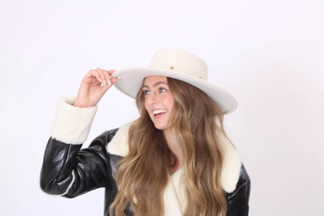 Garden State Rancher Ivory, Hat Acc by Fame Accessories | LIT Boutique