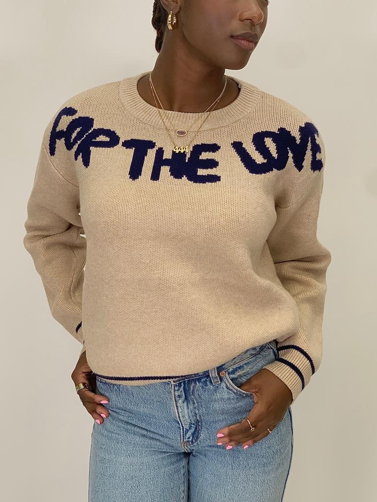 For The Love Sweater, Sweater by Rationalle | LIT Boutique