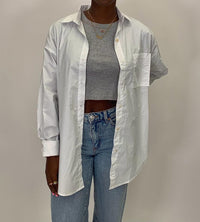 Thumbnail for Zaria Long Sleeve Blouse White, Long Blouse by Olivaceous | LIT Boutique