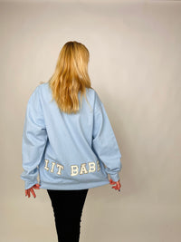 Thumbnail for Get Lit Sweatshirt Blue, Sweat Lounge by Dash Forward | LIT Boutique