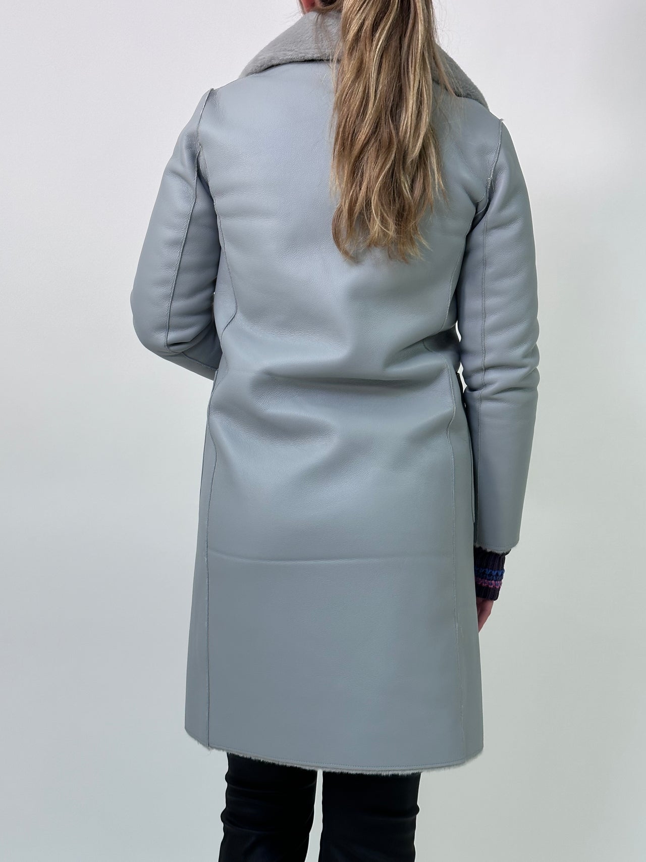 Silver overcoat sales