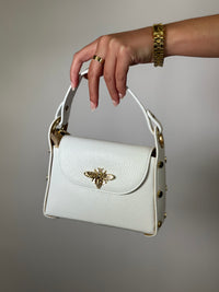 Thumbnail for Far From Average Handbag White, Evening Bag by German Fuentes | LIT Boutique
