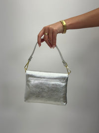 Thumbnail for Bethany Shoulder Bag Silver, Daytime Bag by German Fuentes | LIT Boutique