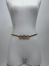 Thumbnail for Rose To The Occasion Belt Gold, Belt Acc by MW Accessories | LIT Boutique