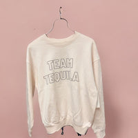 Thumbnail for Team Tequila Graphic Sweatshirt Cream, Sweat Lounge by Tres Bien | LIT Boutique
