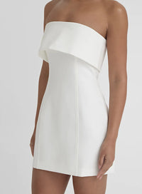 Thumbnail for Tamiko Mini Dress White, Mini Dress by 4th & Reckless | LIT Boutique