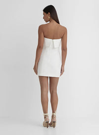 Thumbnail for Tamiko Mini Dress White, Mini Dress by 4th & Reckless | LIT Boutique