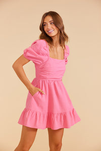 Thumbnail for Kalani Mini Dress Pink, Mini Dress by Mink Pink | LIT Boutique