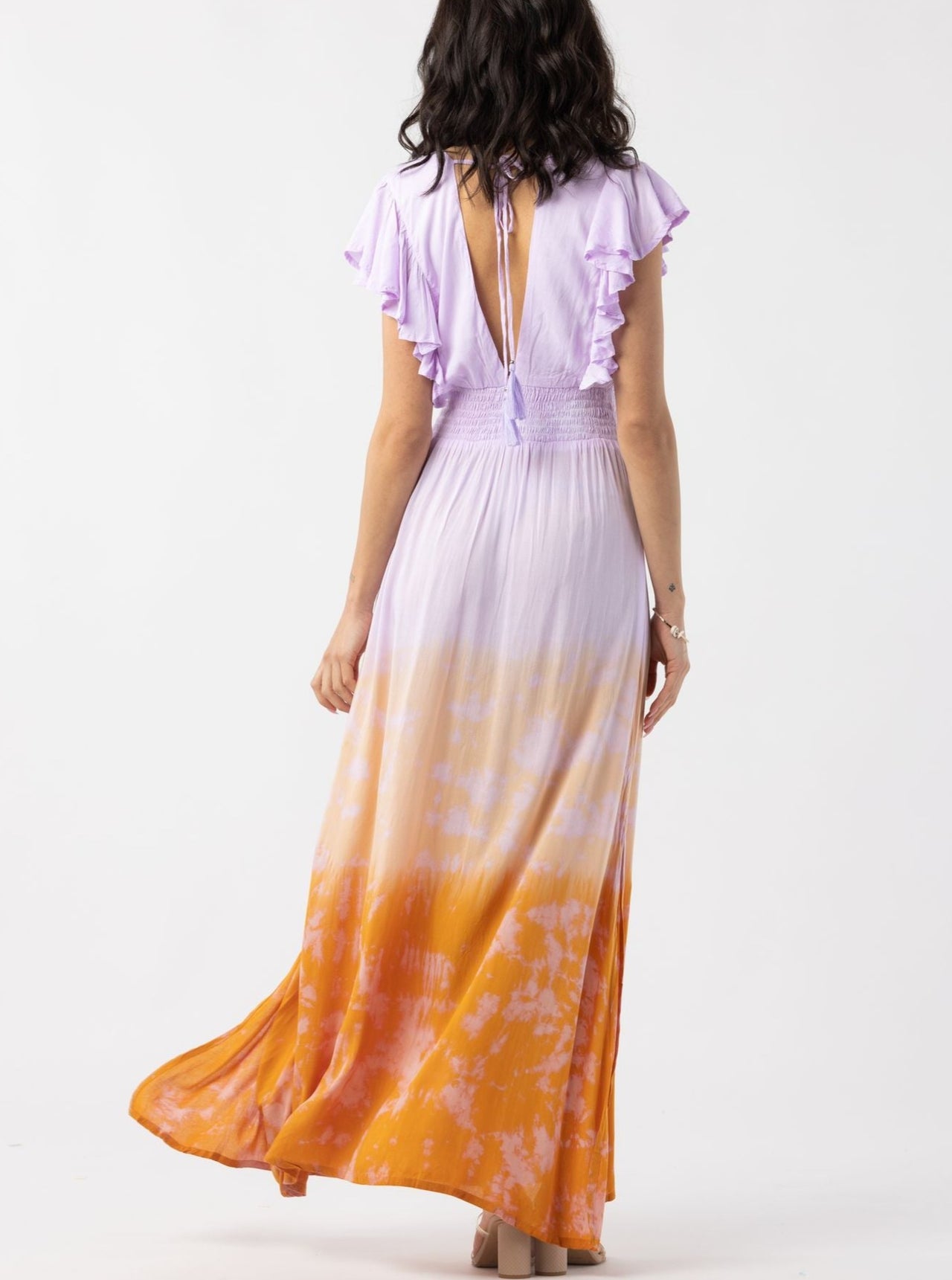 Dahlia Maxi Dress Sunset, Maxi Dress by Tiare Hawaii | LIT Boutique