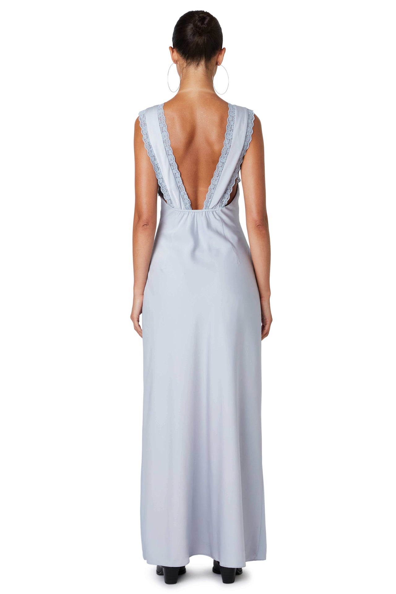 Aurelie Dress Ice Blue, Maxi Dress by NIA | LIT Boutique