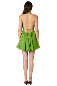 Thumbnail for Eden Dress Pesto, Mini Dress by NIA | LIT Boutique
