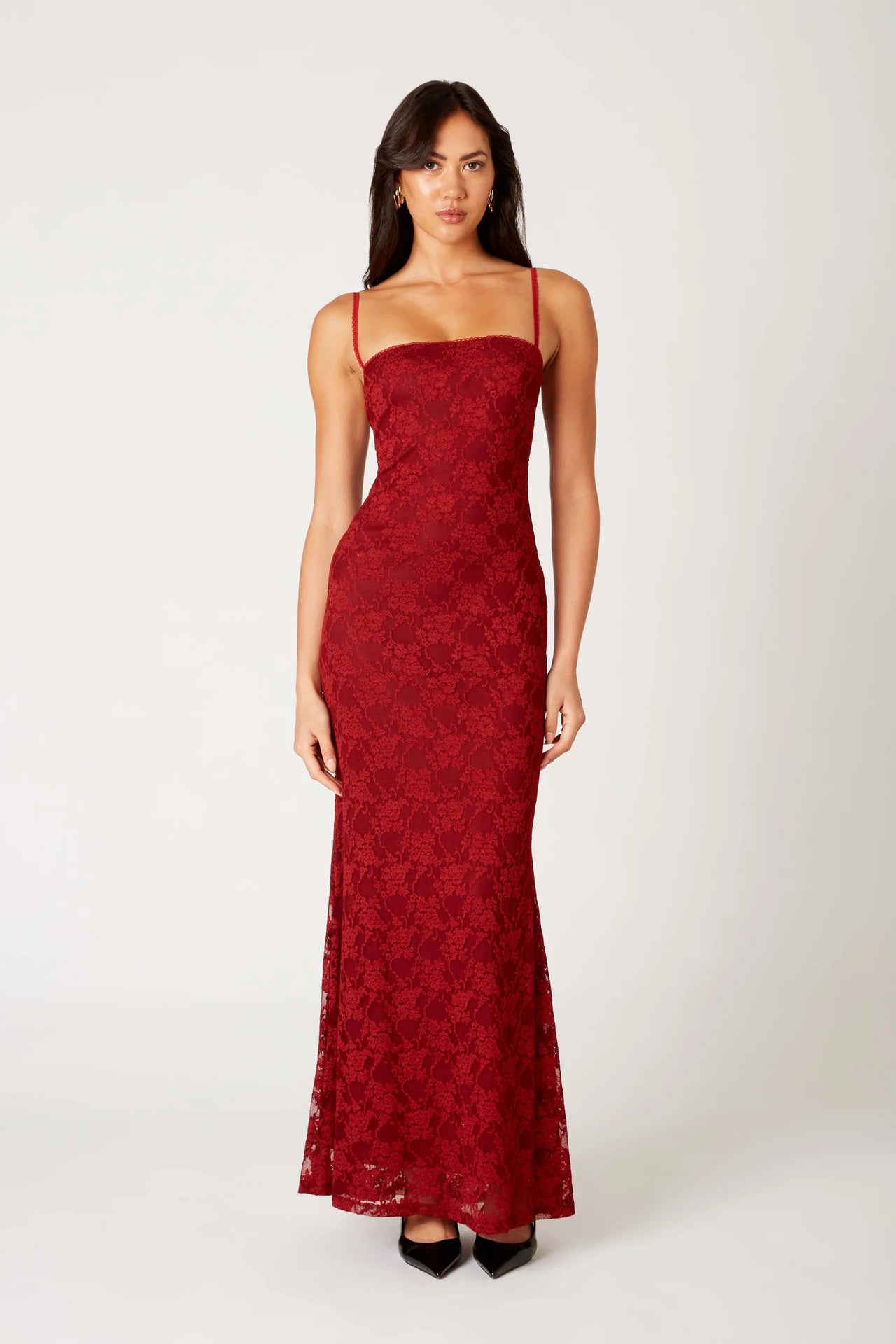 Vetiver Maxi Dress Merlot