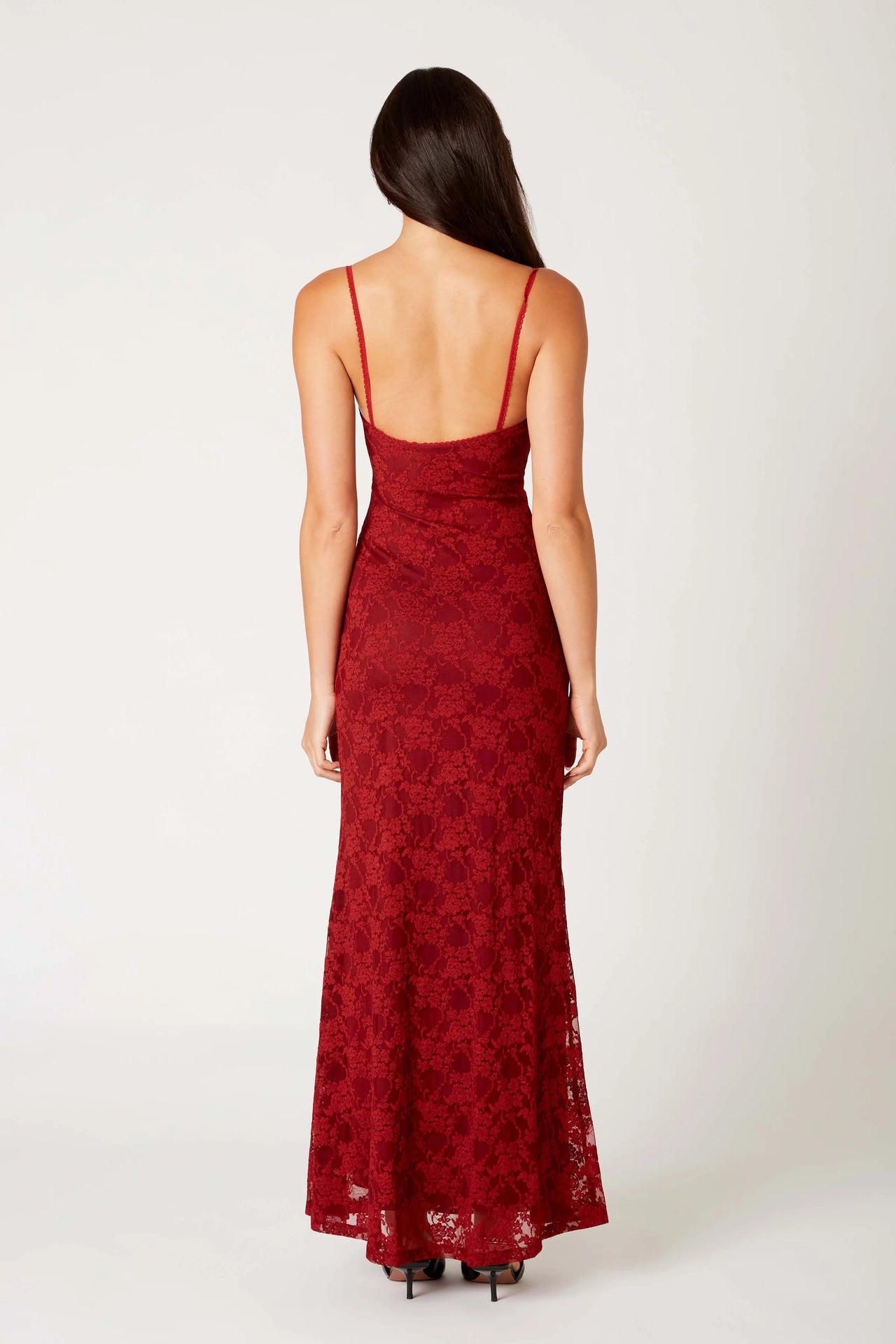 Vetiver Maxi Dress Merlot