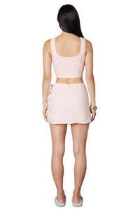 Thumbnail for Brooke Pink Mini Skort, Mini Skirt by NIA | LIT Boutique