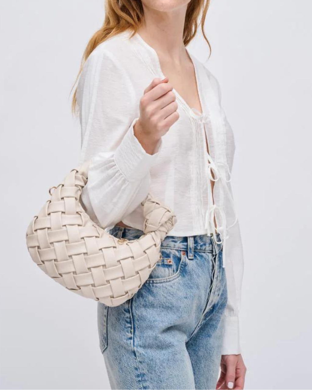 Nadia Crossbody Oatmilk, Daytime Bag by Urban Expressions | LIT Boutique