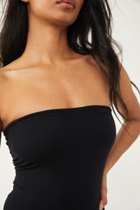Thumbnail for Carrie Tube Black, Tank Blouse by Free People | LIT Boutique