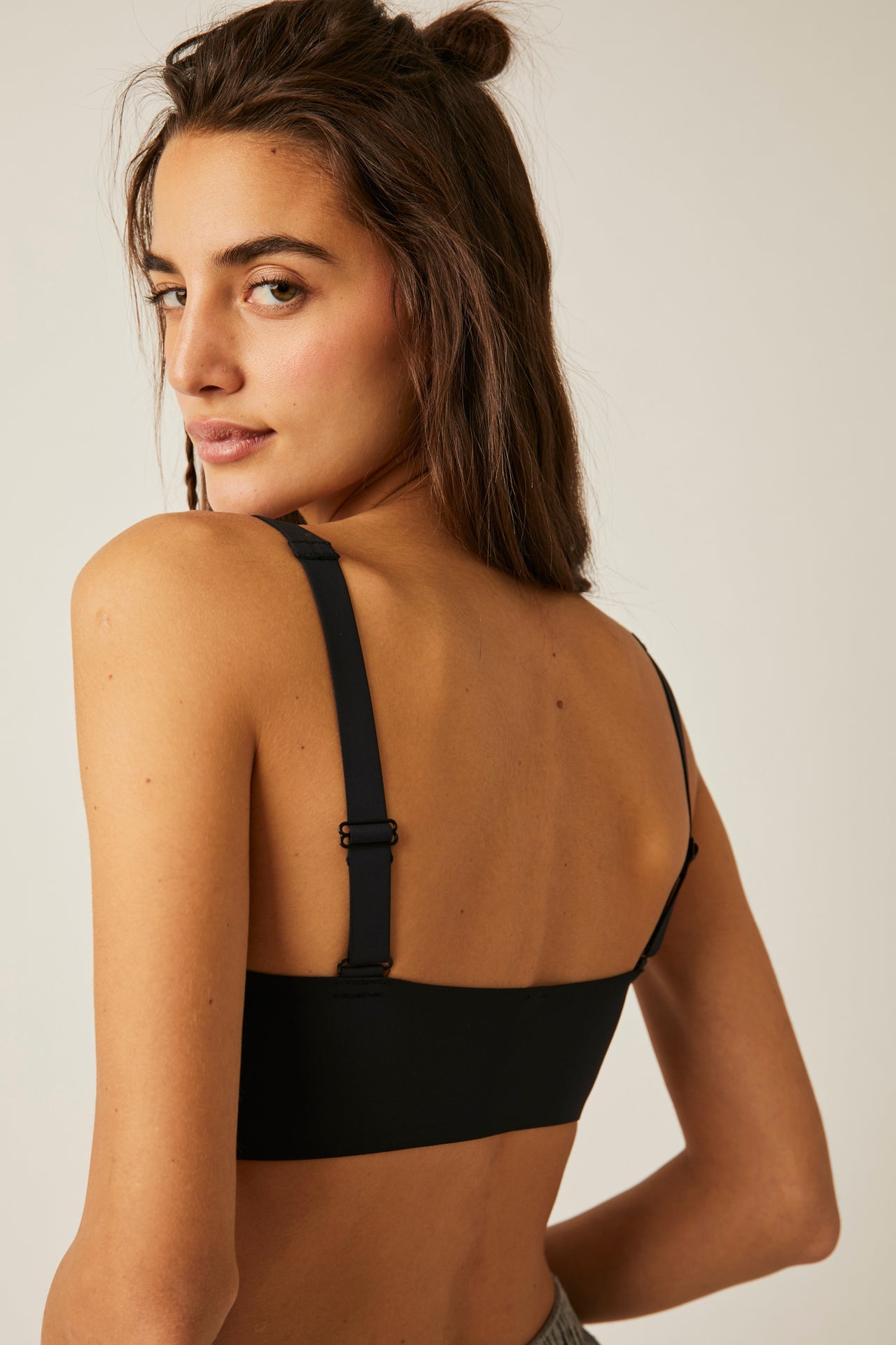 Hailey Square Black Bralette, Bra Lounge by Free People | LIT Boutique